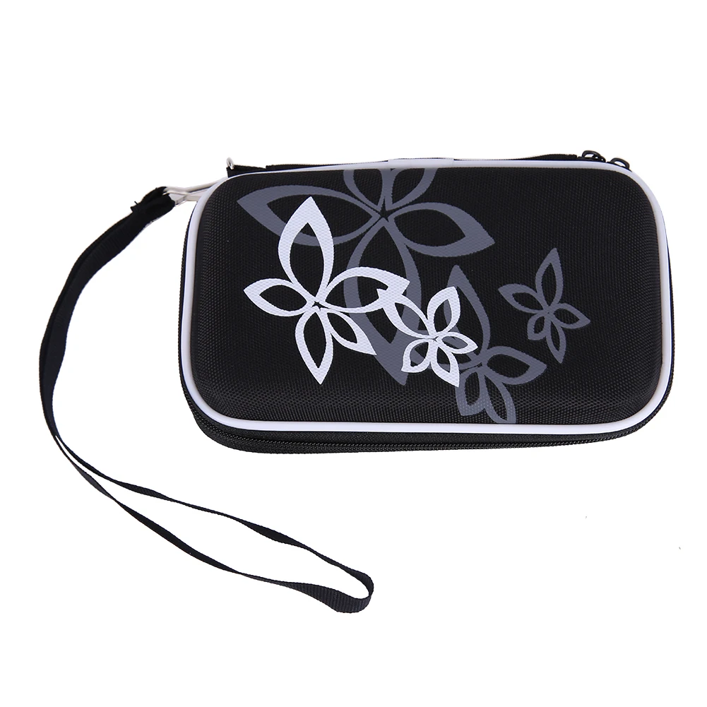 Flower HDD Carrying Bag Case Hard Pouch for 2.5\