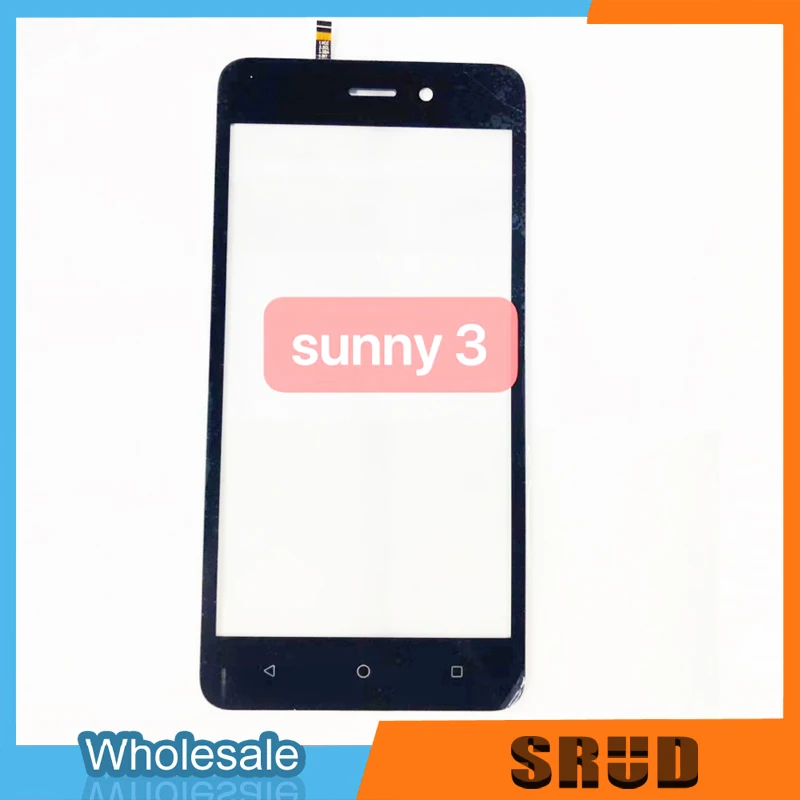 

Quality Assurance Front LCD Touch Glass For Wiko Sunny 3 Touch Screen Sensor Digitizer Panel