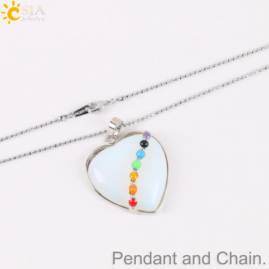 Opal Pendant Necklace