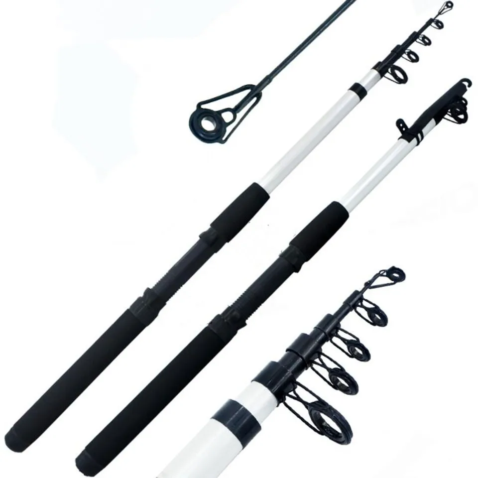 

Enhanced Edition Fishing Rod 1.5M-3.6M Carbon Fiber FRP Casting Spinning Rod Telescopic Easy to Carry Pesca Vara De Pesca Olta