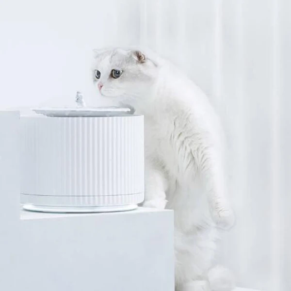Xiaomi Mijia Смарт для собак и котов фильтр для очистки воды 5 Слои фильтр 360 градусов Открытый питьевой лоток животных для фонтанчика питьевой воды