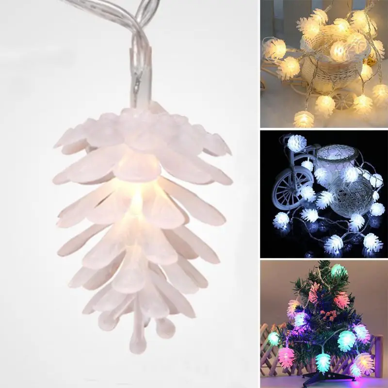 3M 20 LED Christmas Tree LED Lights Garland String Fairy Light Navidad Outdoor Christmas Decoration For Home Decoration