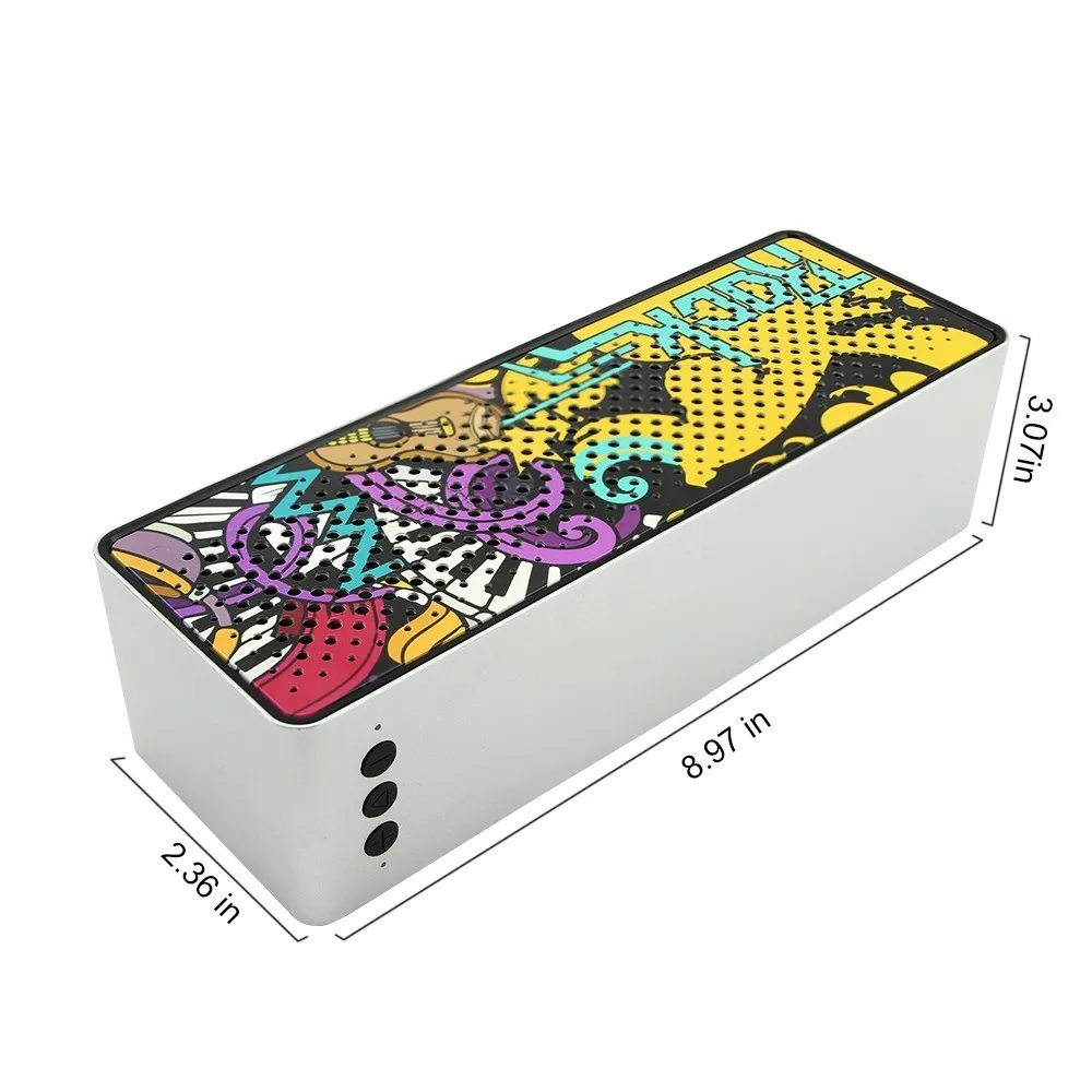Mini Wireless Bluetooth Speaker Portable Subwoofer Sound Box Music Column Computer Speakers Talking Boombox Acoustic System