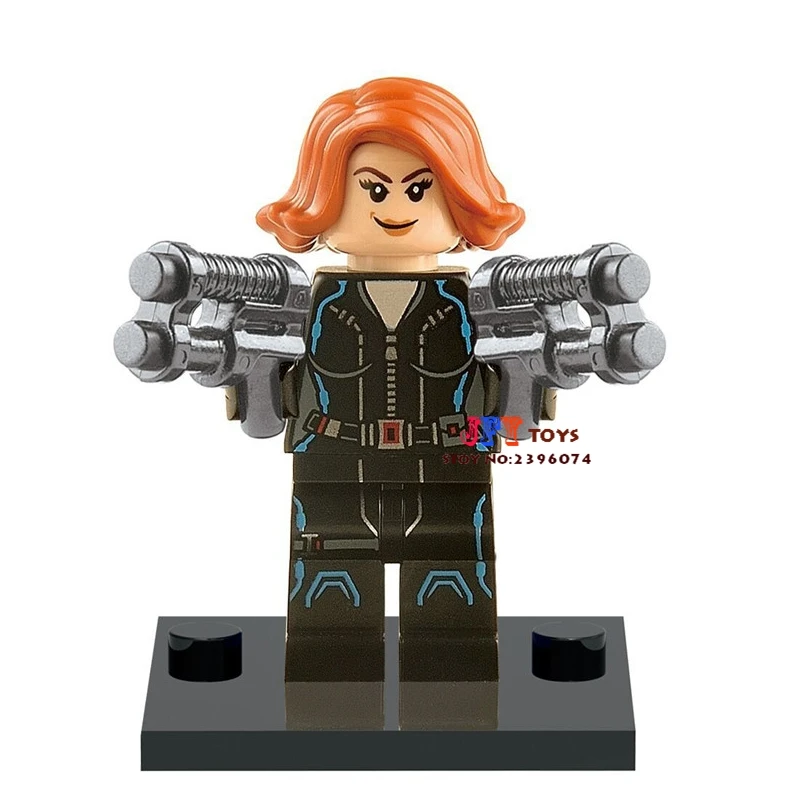 

Single Sale superhero SDCC Black Widow building blocks model bricks toys for children brinquedos menino