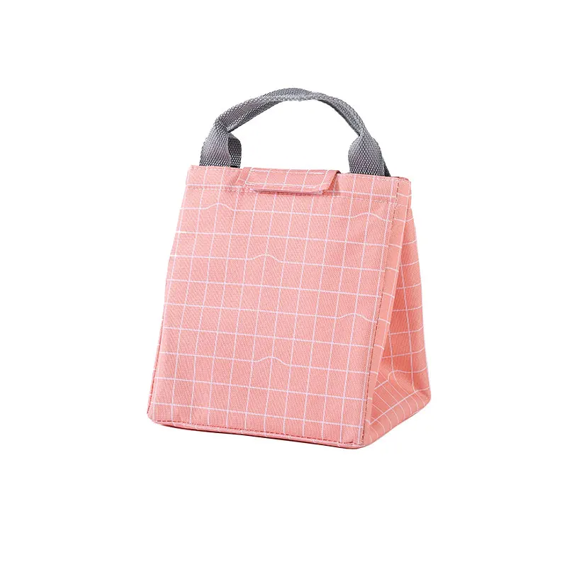 

Hook and Loop Opening Long Type Kids Lunch Bag Durable Water Repellent Polyester Thermal Bag