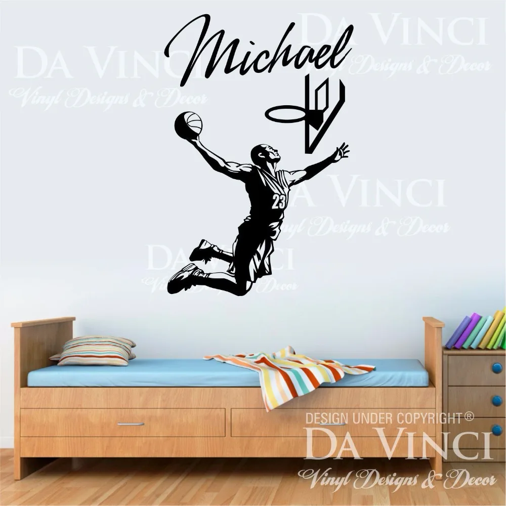 Comprar Deporte Baloncesto vinilo decalque de pared