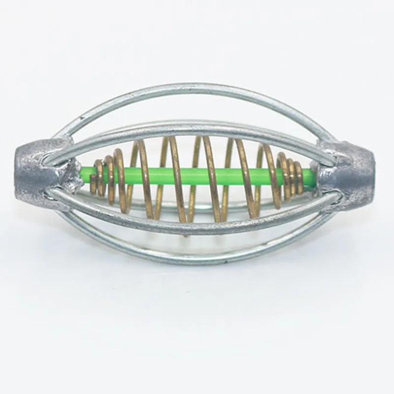 Проволочный рыболовный Фидер медное грузило корзина для наживки 5 см/6 см/7 см набор прессформы подачи Встроенный с прессформы Карп свинец грузило рыболовные снасти