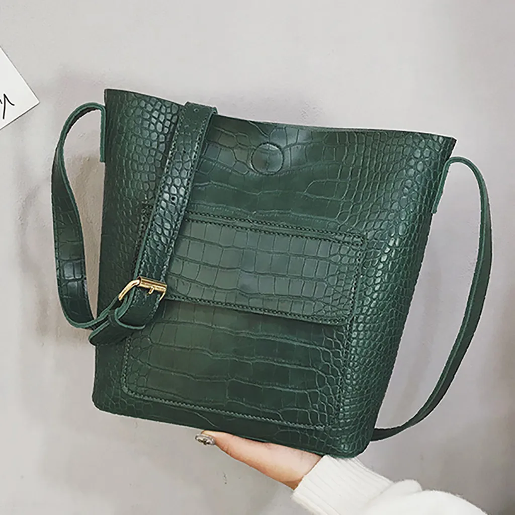 

Xiniu handbag Women's Fashion Simple Shoulder Bag Wild Large Capacity Fashion Bucket Bags bolsos mujer bolsas de mujer 2019