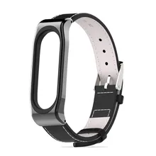 Ремешок для часов Xiaomi Mi band 3 модный сменный кожаный Смарт-ремешок для часов для Xiaomi Mi band 3JL. 17