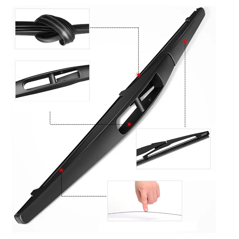Задняя щетка стеклоочистителя Erick's Wiper 10 "для Mitsubishi ASX Outlander Sport RVR 2010 2019 2018 2017 2016