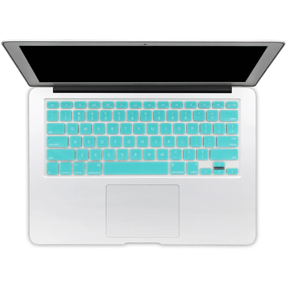 US English Letters Silicone Keyboard Protector Cover For MacBook 13" 15" 17" Pro Retina Air
