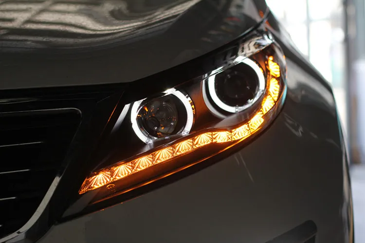 Бесплатная доставка с помощью EMS для KIA SPORTAGE R 2012 2013 V1 HID xenon светодиодный головной
