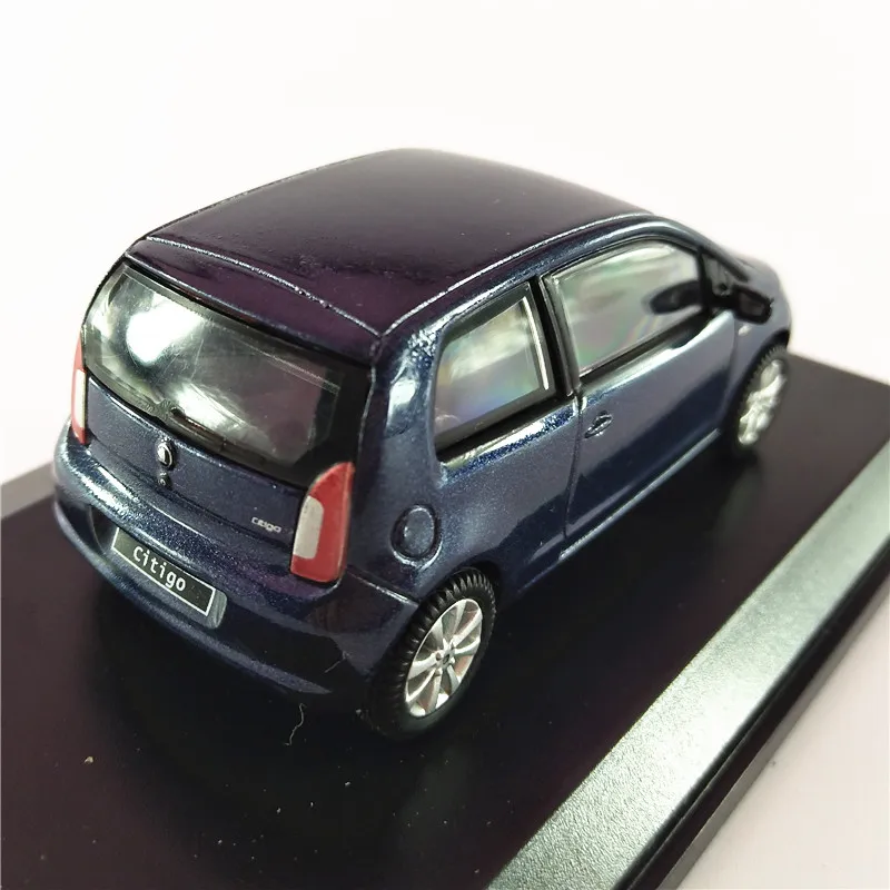 Abrex 1/43 масштабная модель автомобиля игрушки Skoda Citigo литая металлическая модель автомобиля игрушка для подарка, детей, коллекции, украшения