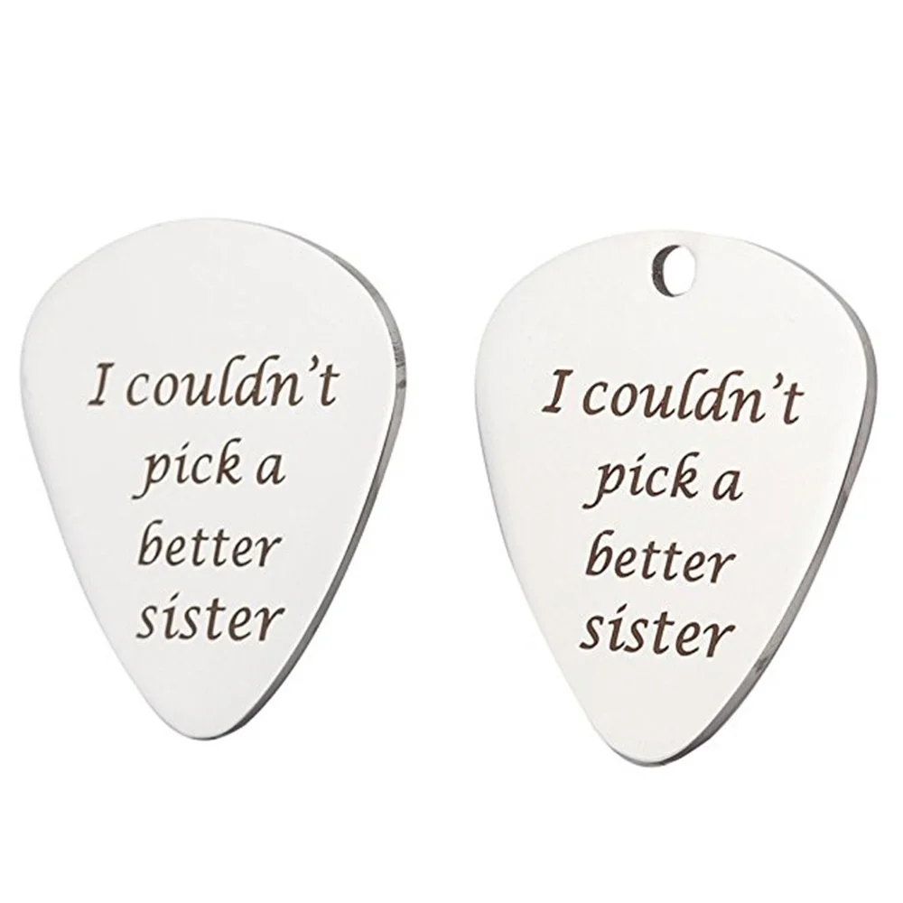 I Pick You Always Forever Dad/sister/brother/man в форме сердца ручной штамп подвески для