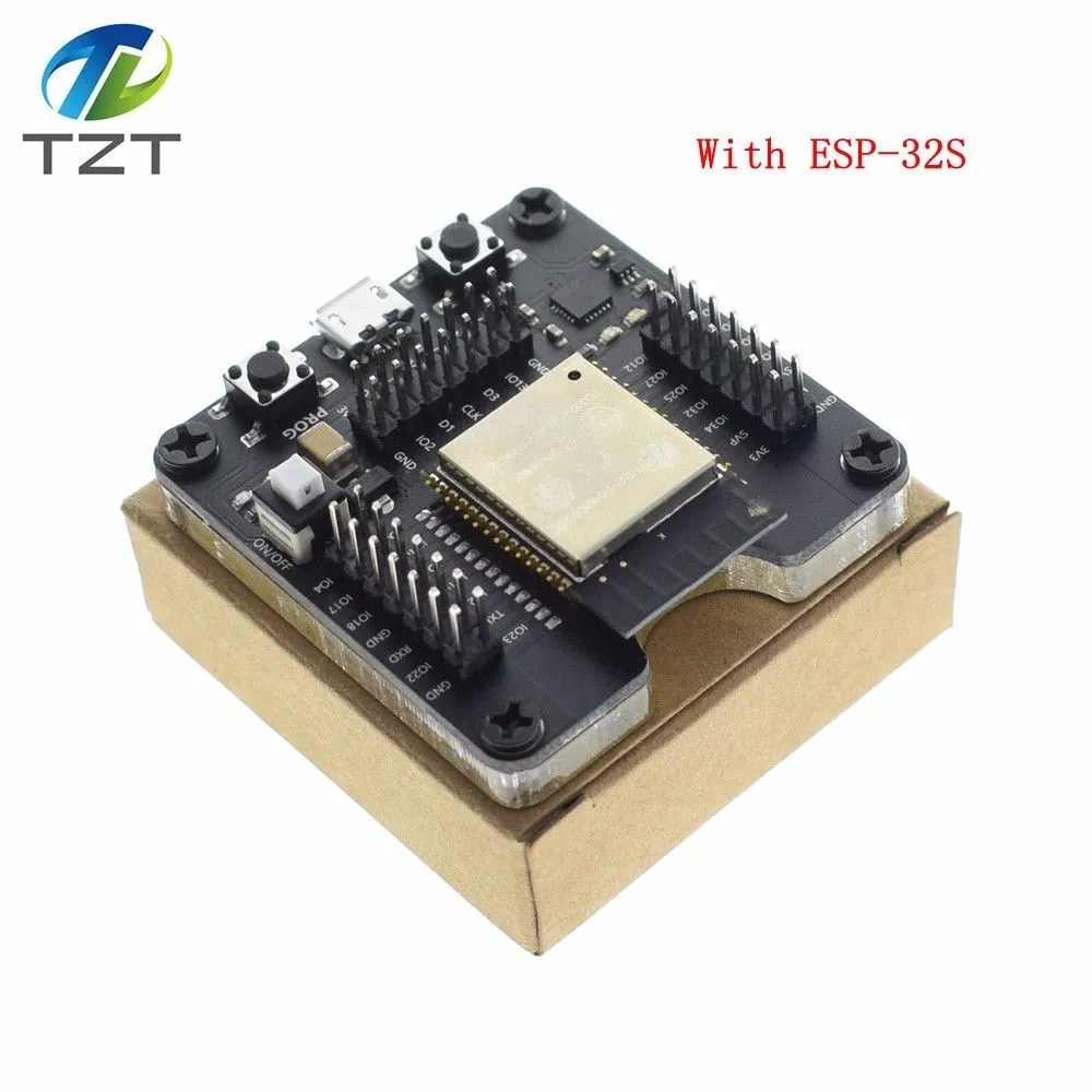 

TZT Free shipping 1PCS ESP32 test board ESP32-WROVER small batch burn fixture, for ESP-32 module ESP-WROOM-32 module ESP-32S