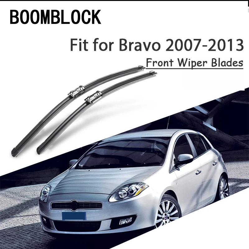 BOOMBLOCK 2 шт Высокое качество дворники лобового стекла лопасти для Fiat Bravo 2013 2012 2011 2010