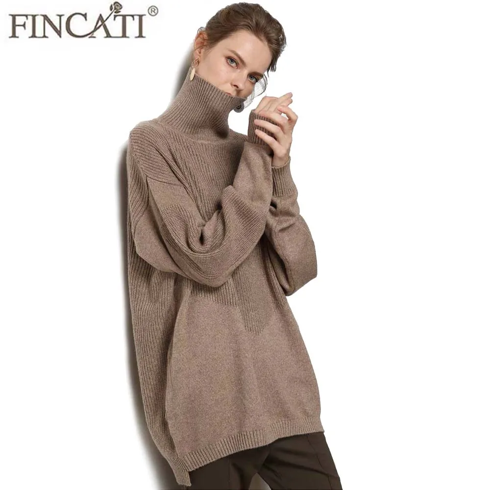 Sweater Women 2018 Runway High Grade Cashmere European Style Notched side Aysmmetrical Length Sweaters Pullover Shirts | Женская одежда