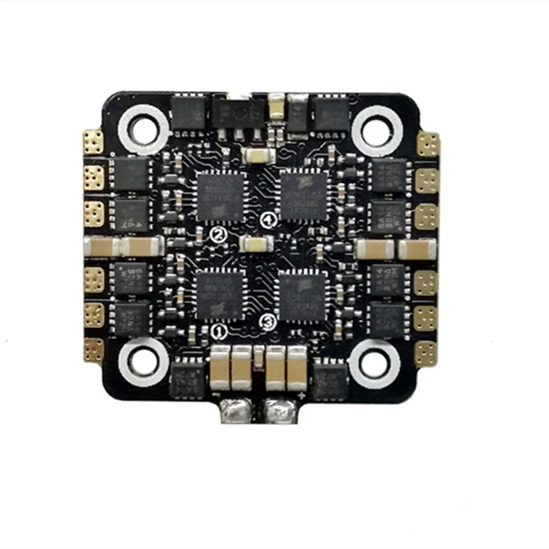 

High Quality 20x20mm Spcmaker SPC 20A BLheli_S 2-4S 4 In 1 Brushless ESC Support Dshot for Racing Drone