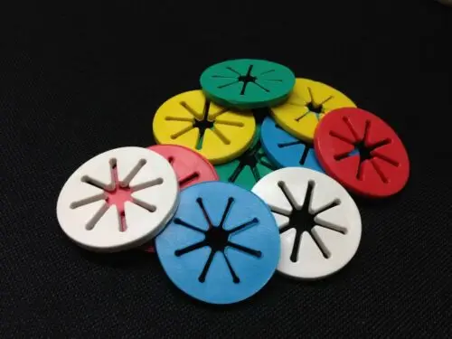 Sock Holder Rings Pack of Colorful Sock Organizers Sorters Locks Clips Laundry 20Pcs, sock holders