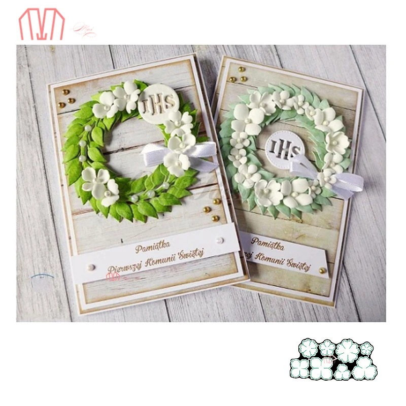 

Mai 8Pc/set Little Flower Petal Metal Cutting Dies Stencils for DIY Scrapbooking photo album Decorative Embossing DIY Paper Card