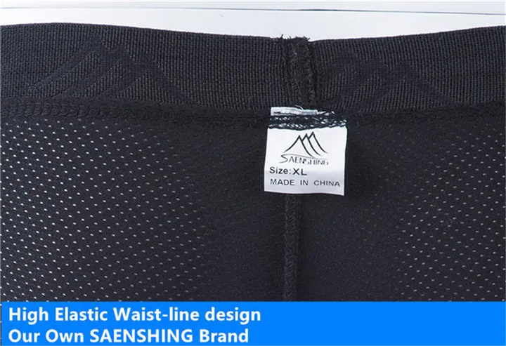 Saenshing calções de ciclismo bicicleta roupa interior