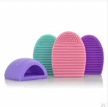 New High Quality Make Up Washing Brushes Silica Clean Glove Scrubber Board Cosmetic Cleaning tools MR0021
