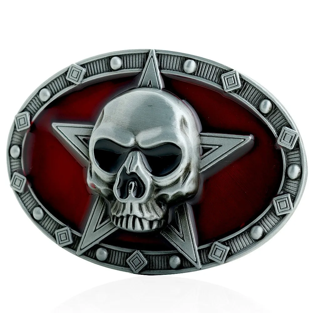 

Faitheasy Keltic Knot Tinity Cross Belt Buckle Germanic Style
