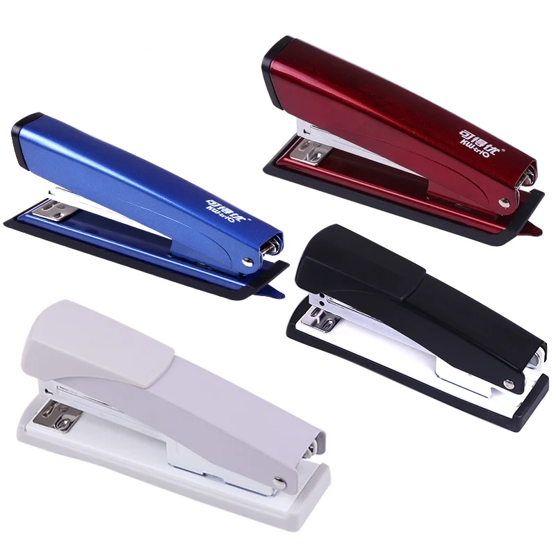 

School Long Stapler Use Standard Staples Mini Stapler Multi-Function Paper Stapler Office Bookbinding Stationery