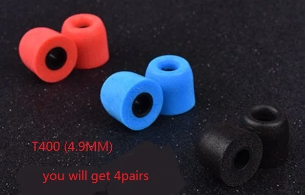 

4pairs.Comply C T400 (4.9MM) eartip. eargel. memory foam