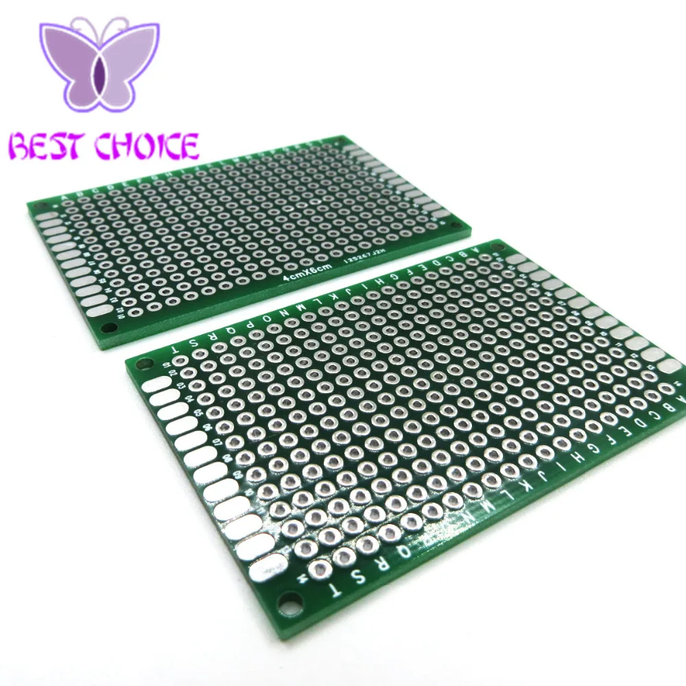 

5PCS Double side Prototype PCB Tinned Universal board 4x6 4*6cm