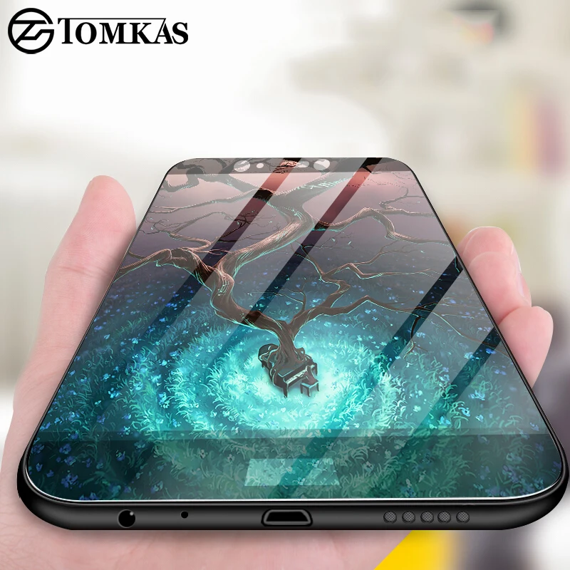 TOMKAS стекло для huawei P Smart закаленное протектор экрана 9H твердость P20 Lite Nova 3e Pro