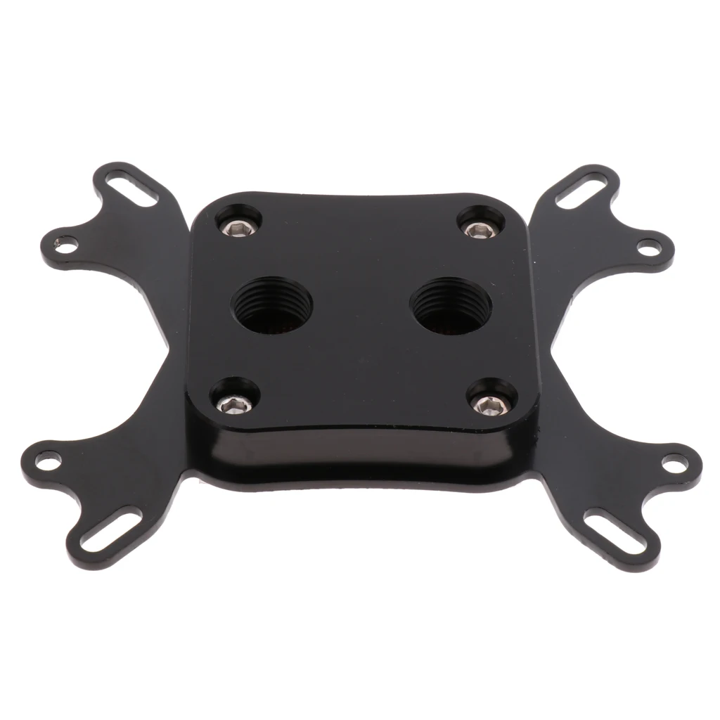 Professional CPU Waterblock Water Cooling Block For INTEL/AMD Computer Black