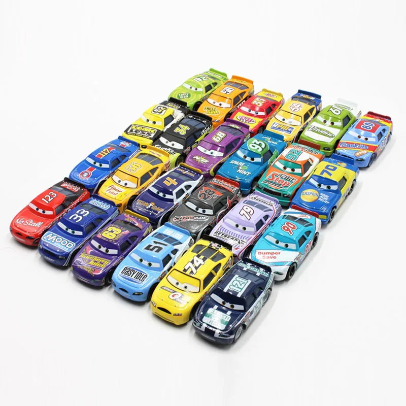 Машинки из металлического сплава в масштабе 1:55 24 вида|diecast metal|pixar carsdisney pixar |