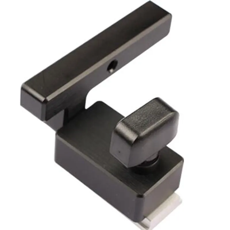 T слот Miter Track Stopper алюминиевый сплав желоб ограничитель флип ручная