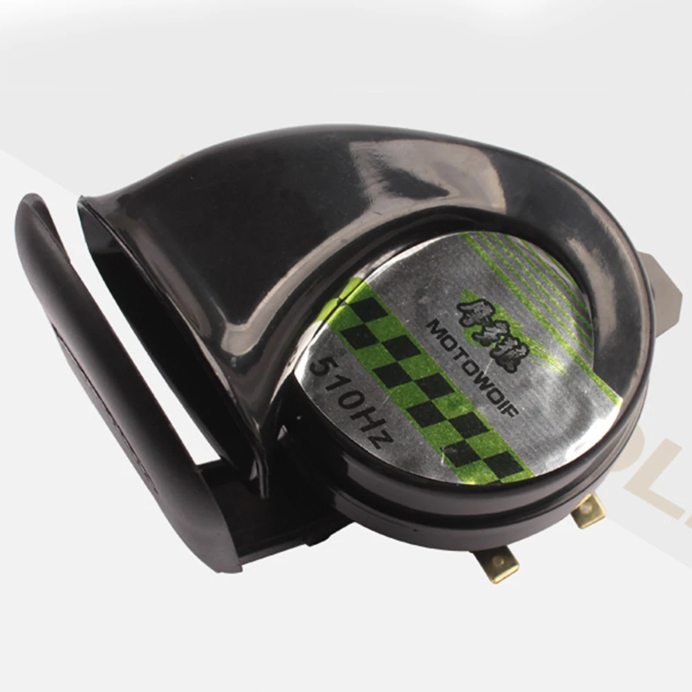 Modified Chromed Golden 510Hz 110dB Electric Motorcycle Horn Snail for