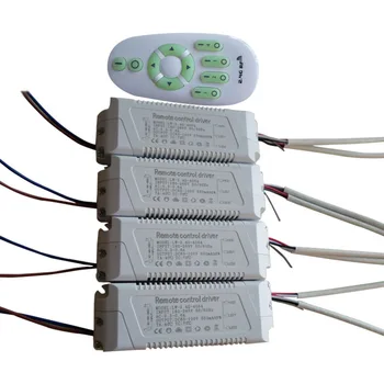 

1X Hight quality 40-54W 2.4G RF wireless dimmable led driver with led remote controller free shipping