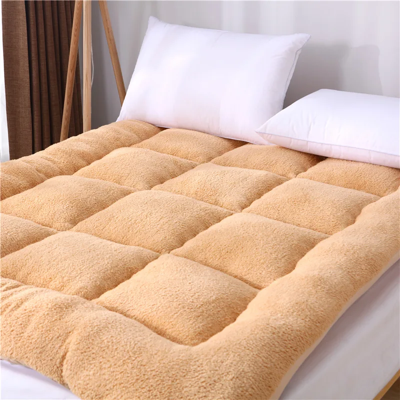 Keep warm mattress thick tatami cushion 5-10cm thickness mat pad bed mattress Single double size Keep warm mattress thick tatami cushion 5-10cm thickness mat pad bed mattress Single double size