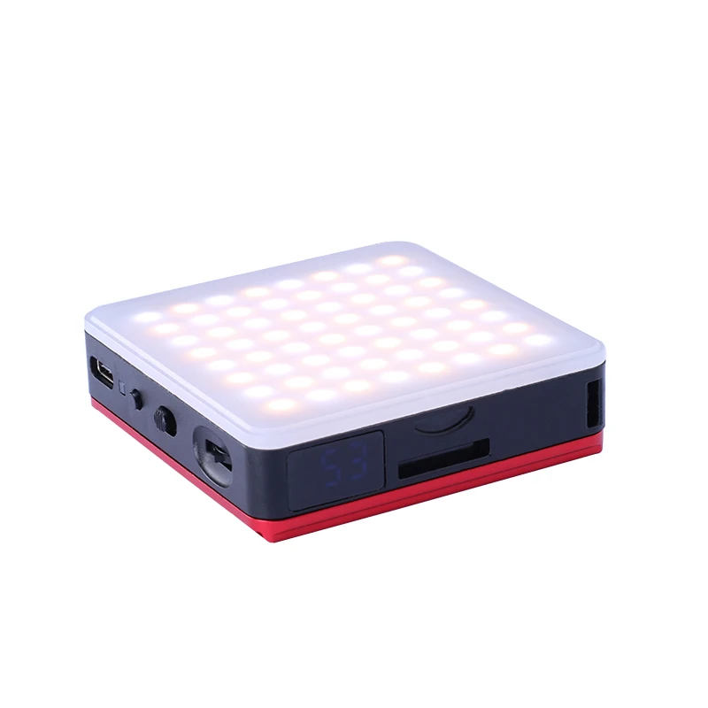 Tolifo светодиодный карманный фонарь двухцветный светодиодный осветительный прибор для сьемок High CRI95 Видеостудия заполняющий свет с регулируемой яркостью для DSLR камер
