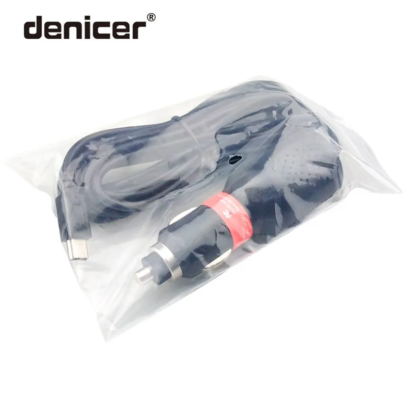 Denicer Mini USB 2 0 вход DC12V 24V выход DC 5V 1A Autodash cam автомобильное зарядное устройство