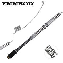 EMMROD Stainless Steel Sea Spinning Fishing Rod 72cm Telescopic Fishing Rod Rock Fishing Rod GSZ