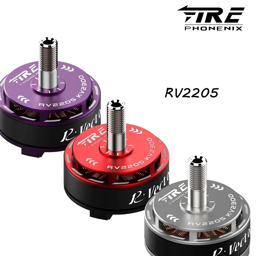 AOKFLY двигатель FIRE phonix RV2205 KV2300/2500 CW/двигатель CCW FPV Квадрокоптер, многороторный вертолёт Дрон Части RC, Игрушечная модель поддержка 3-4 S Lipo