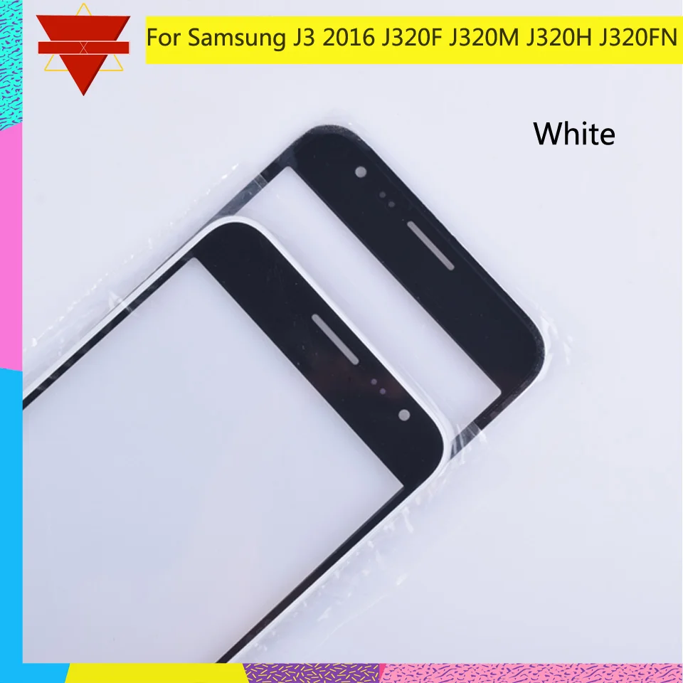10 шт./лот для Samsung Galaxy J3 2016 J320F J320M J320H J320FN J300 SM J3109 сенсорный экран Переднее внешнее