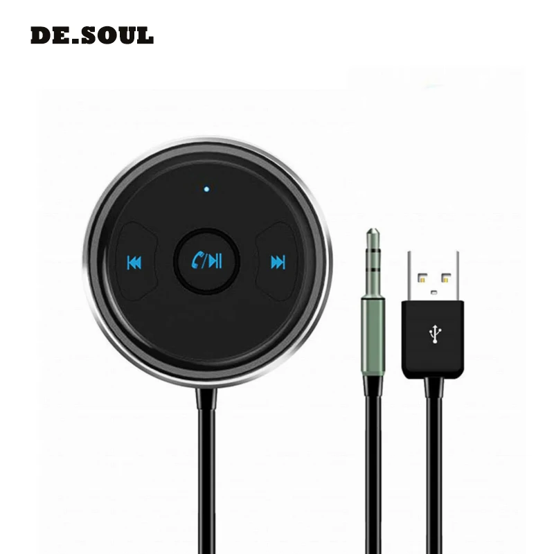

PARASOLANT Bluetooth 4.1 Wireless Music Receiver Adapter Handsfree Car AUX Stereo AUX Car Electronics Bluetooth Car Kit