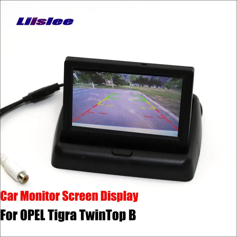 

Liislee For OPEL Tigra TwinTop B Car Foldable TFT LCD Monitor Color Screen Display / 4.3 inch / NTSC PAL Color TV System