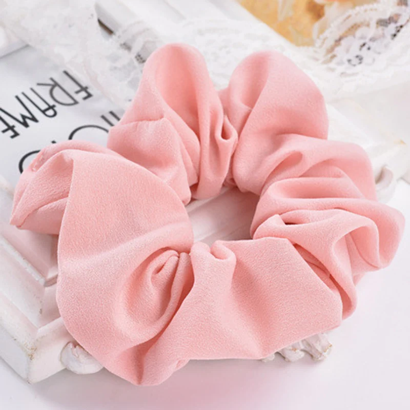 LOVINGSHA свет Цвет Для женщин волос Accesorios дамы волосы галстук Scrunchie Мода девушка Хвостик Волос Держатель каната CHD008