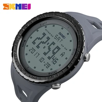 

Men Sports Countdown Chrono Double Time El Light Digital Wrist Watches 50m Water Resistant Relogio Masculino Skmei 1246 Clock