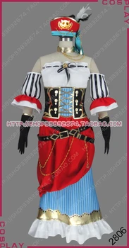 

Love Live! School Idol Festival Card Pirates Ver. Post-Idolization Eli Ayase Dress Cosplay Costume S002
