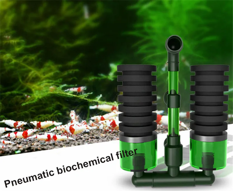 

Pneumatic Biochemical Filter Suction Toilet Ceramic Aquarium Filter QS-100 QS-200 QS-100A QS-200A