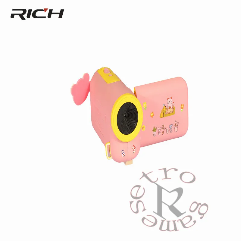 Мини DV 1/4 &quotHD CMOS 1514 пластиковая портативная Милая Детская цифровая камера LSR