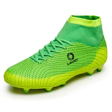 2017 Men s font b Football b font font b Shoes b font High Ankle Soccer